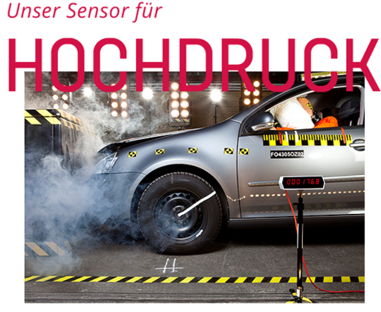 Unser Sensor für Hochdruck